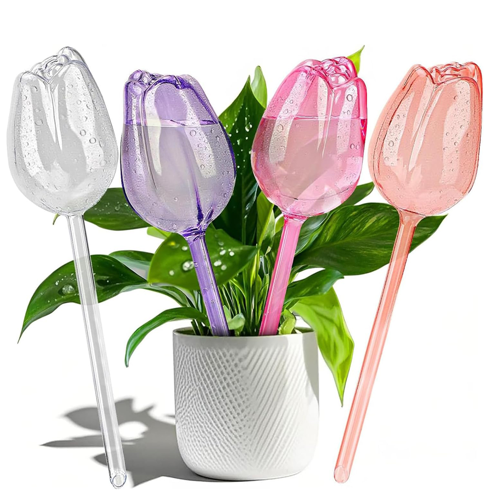 Self Watering Insert - 2/4 stuks tulipvormige zelfwatergevende plantenbakken, zelfwatergevende