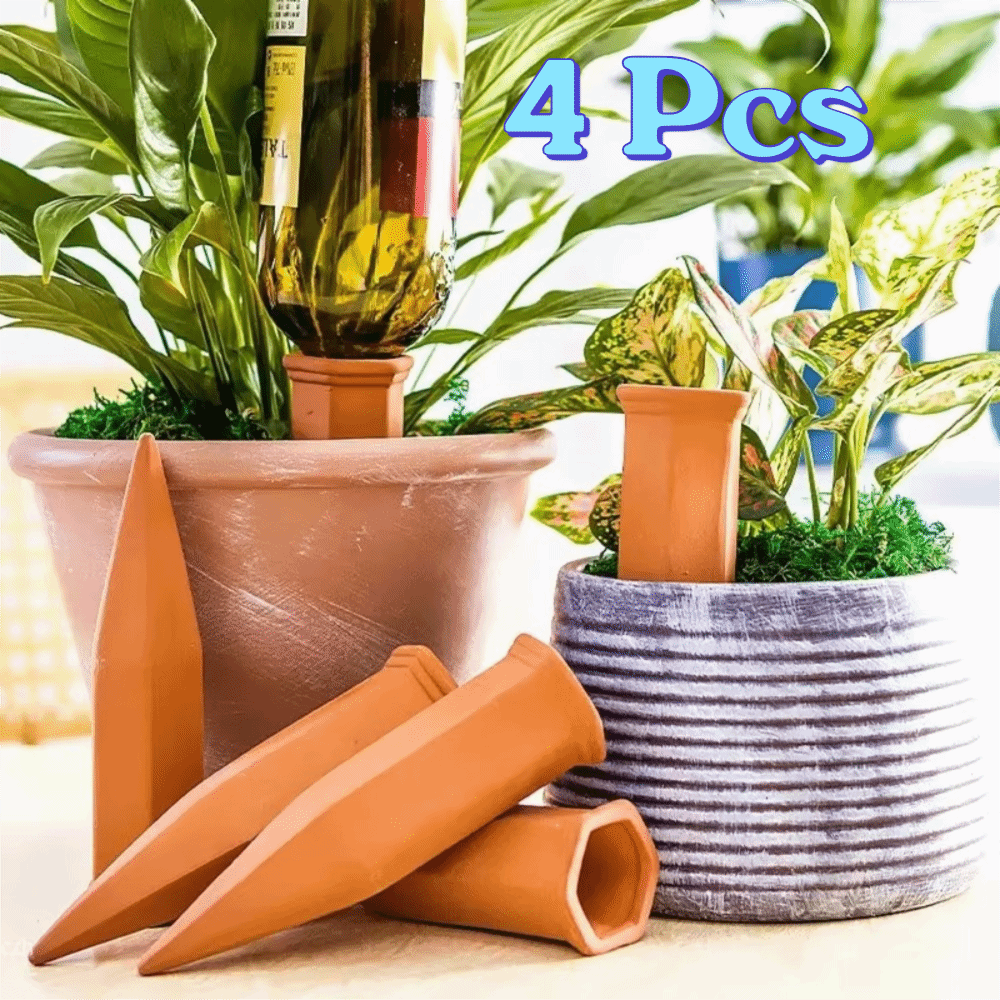 4 STKS Automatische Terracotta - Self Watering Insert recensie en prijs