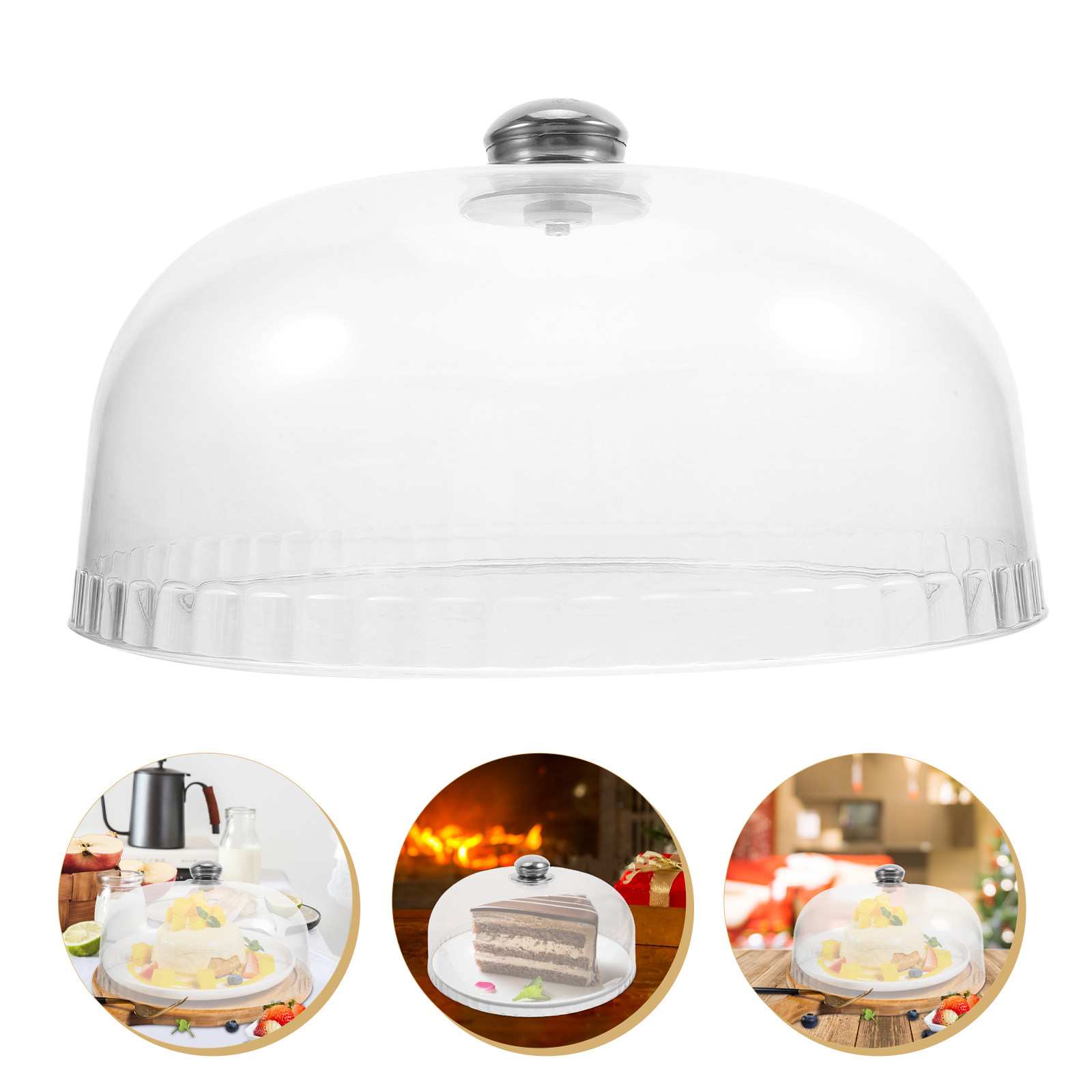 Acryl voedseldeksel, doorzicht - Plastic Dome Clear recensie en prijs